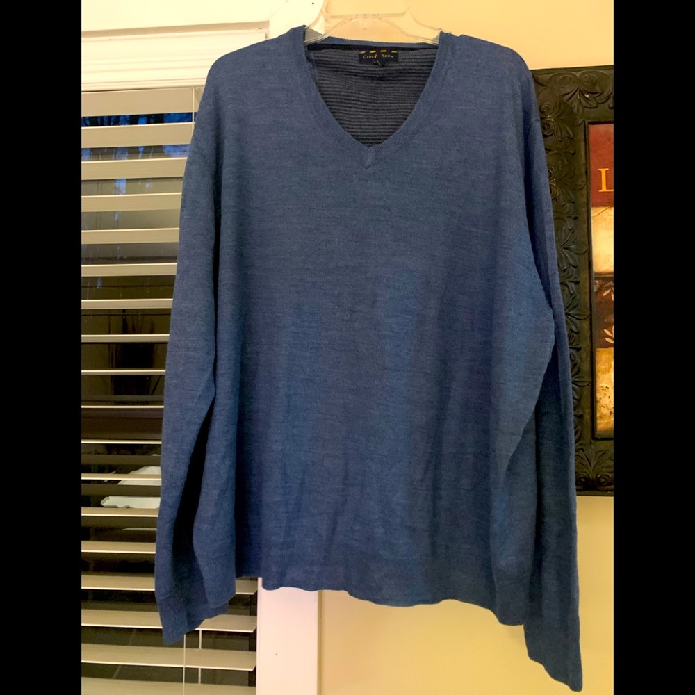 Club room merino wool blend sweater